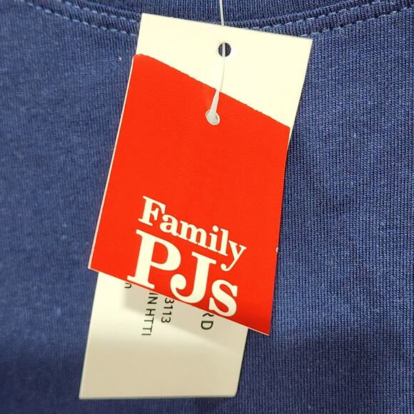 Macy's Christmas Holiday Family Pajamas Men's Jolly Vibes Striped Pajamas Set XL - Picture 9 of 12